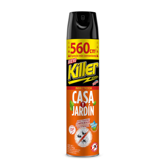 INSECTICIDA KILLER 560CC CASA Y JARDIN