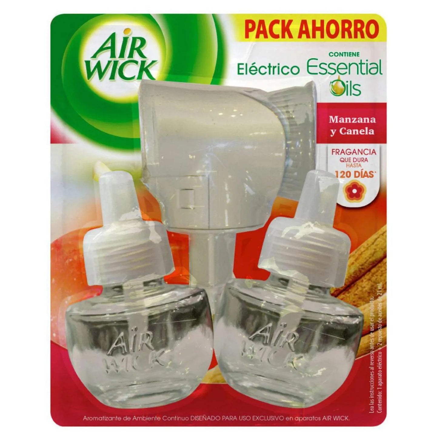 Desodorante Ambiental Air Wick Manzana Canela 21 ml