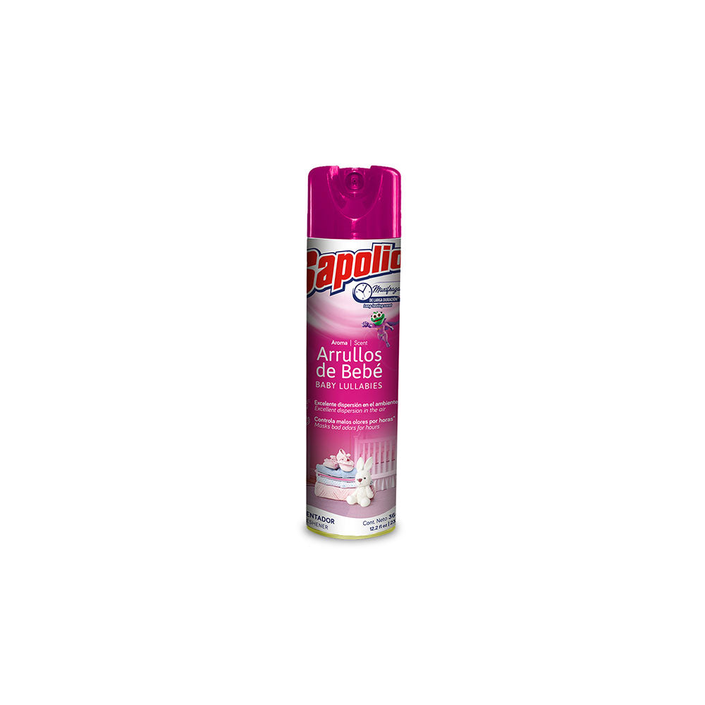 Ambiental Spray Sapolio 360 ML Arrullo de Bebe