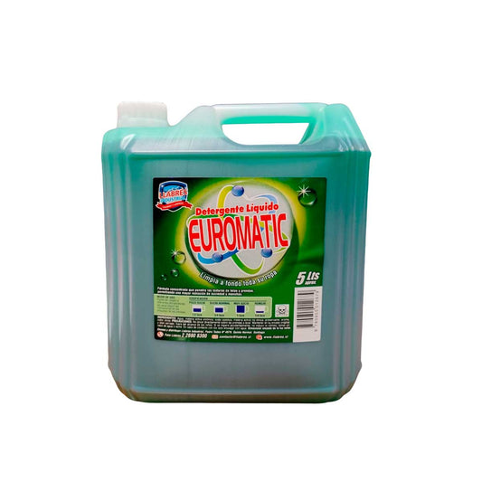 Detergente Liquido 5 Litros Llabres Euromatic