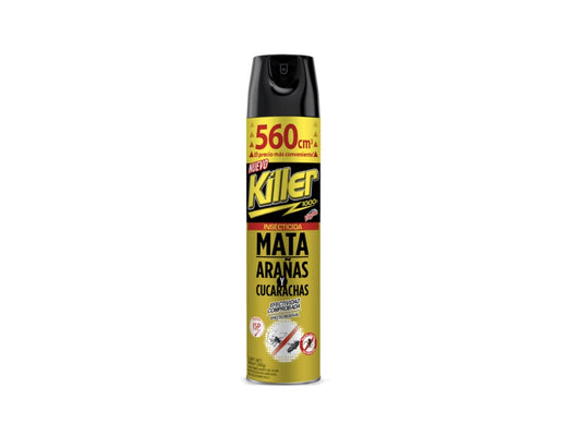 INSECTICIDA KILLER 560CC ARANAS Y CUCARACHAS