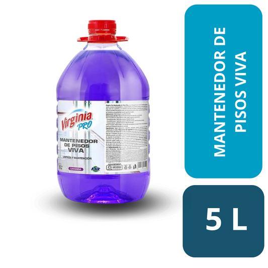 Limpia Pisos 5 Litros Virginia Pro Lavanda