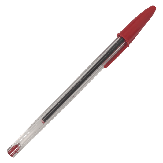 Lapiz Pasta BIC Punta Mediana Rojo