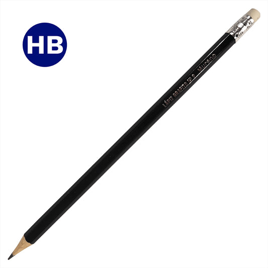 Lapiz Grafito 2 HB Hexagonal con Goma Murano