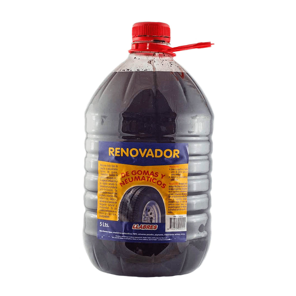 Renovador Goma Negro 5 Litros