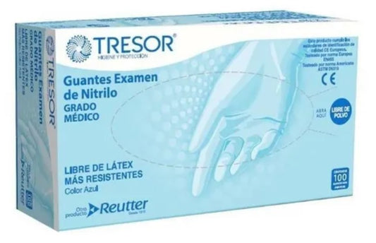 CAJA GUANTE NITRILO 3.5 TALLA L