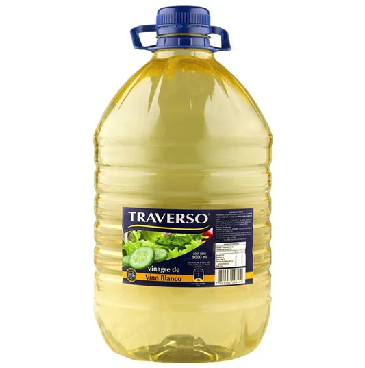 Vinagre 5 Litros Blanco Traverso