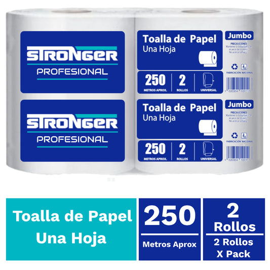 Toalla Papel 2 X 250 Stronger