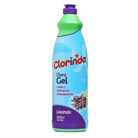 Cloro Gel Clorinda 900 ML Lavanda