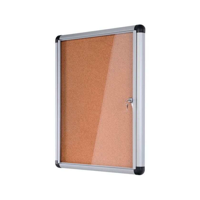 Vitrina Diario Mural Corcho 116 X 126 Con Llave