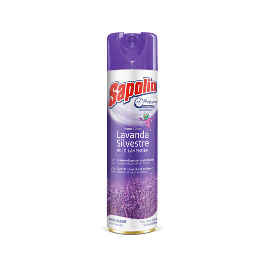 Ambiental Spray Sapolio 360 ML Gramos Lavanda Silvestre