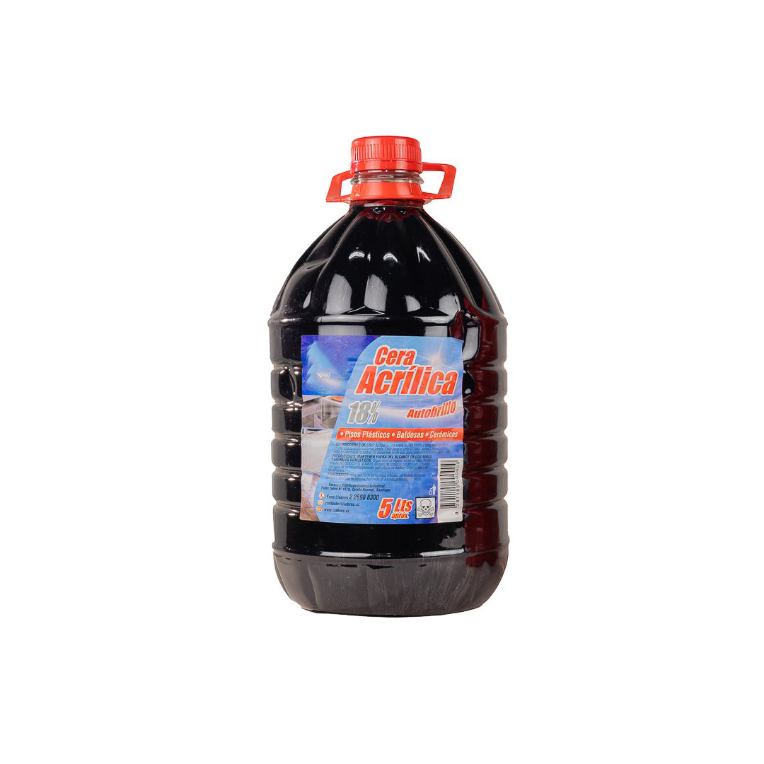 Cera Autobrillo Llabres 5 Litros al 18% Negra